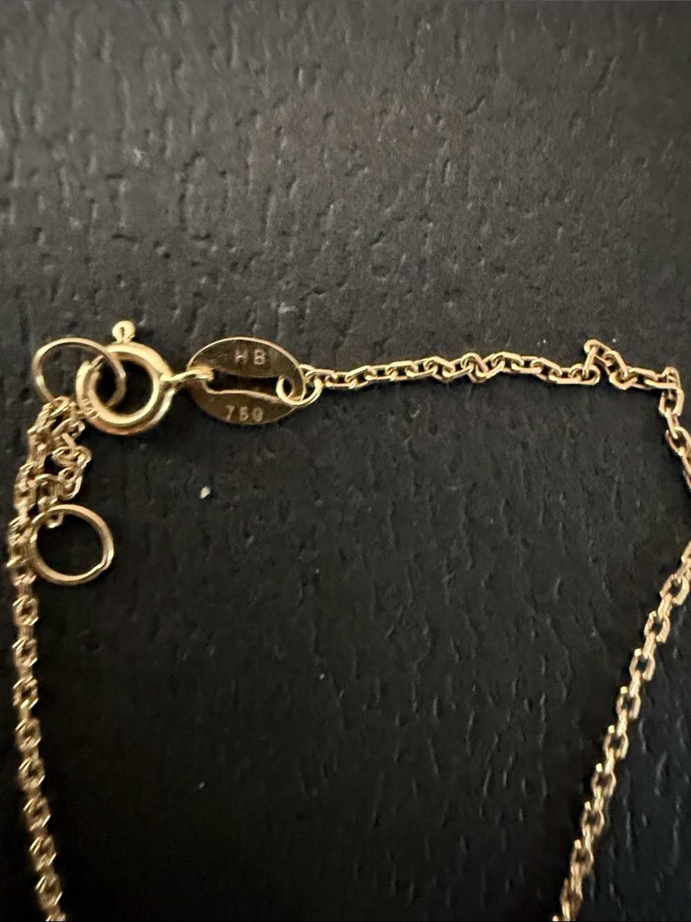 Gold Filigree Heart Link Bracelet - Picture 3 of 3